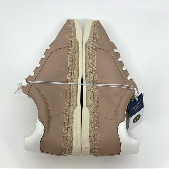 Universal Thread Shaelyn Espadrille Tan Lace Up Boho Sneaker With Memory Foam - Picture 13 of 16